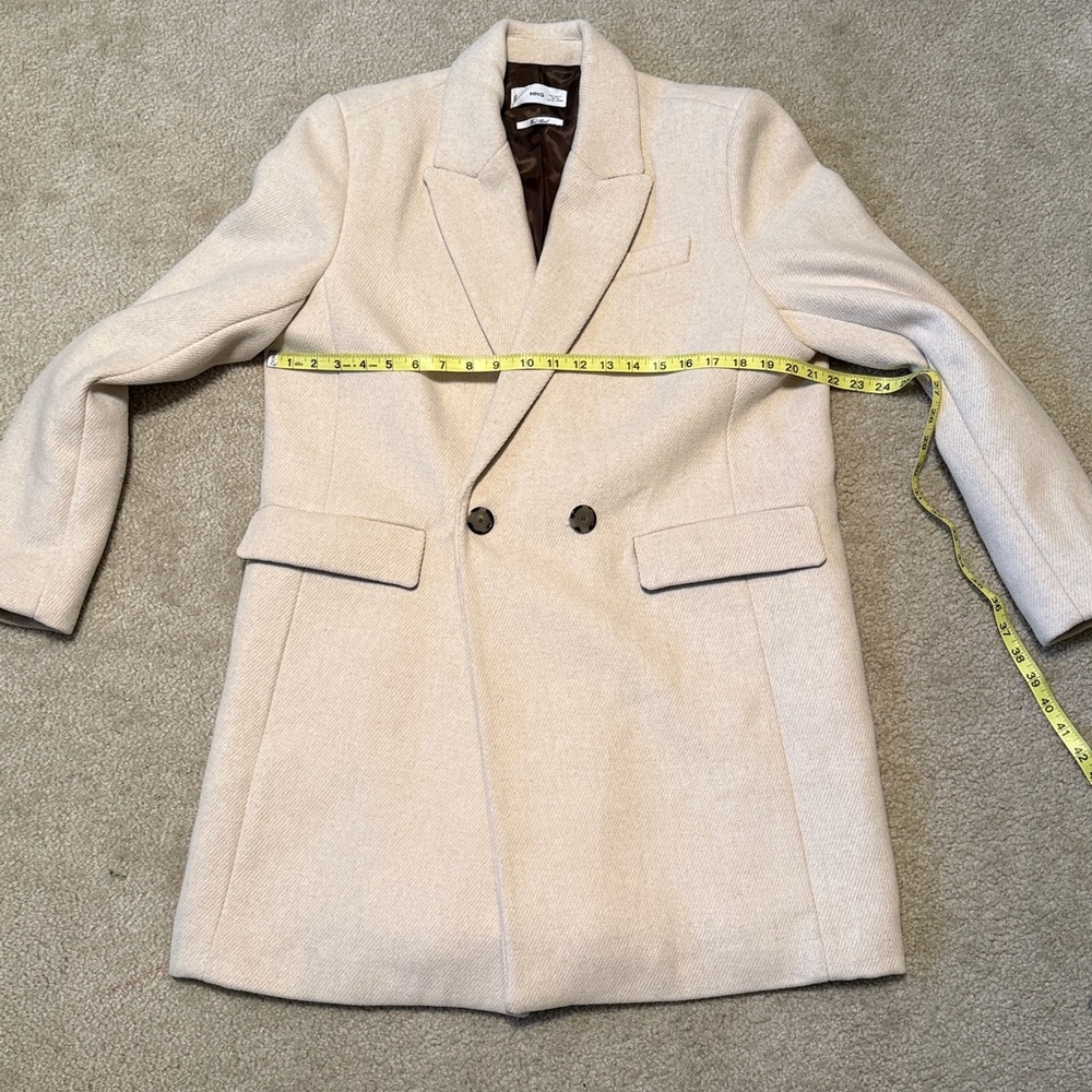 Mango Wool Blend Coat View 3